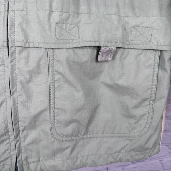 Cabela's Women's Hooded Rain Resistant Lined Zip Up Jacket, Size Medium, Sage - Picture 6 of 12